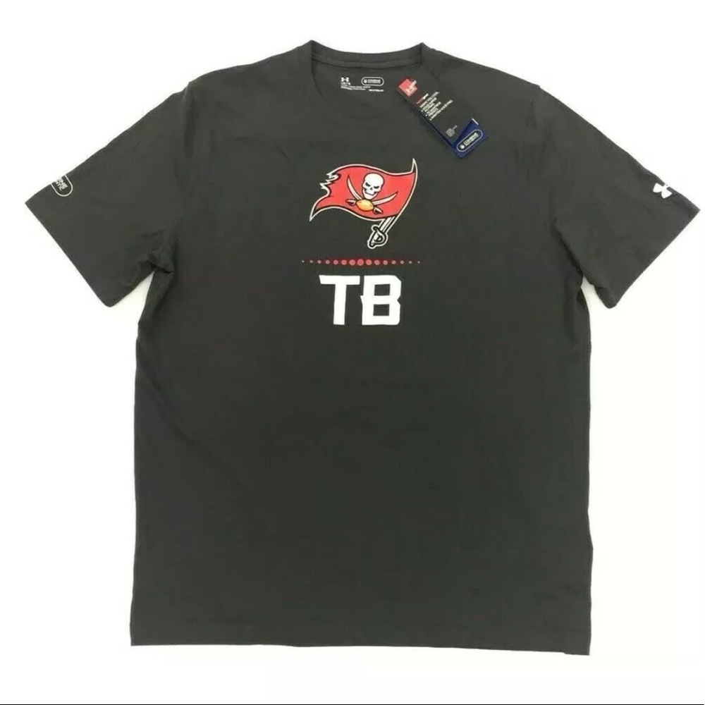 Under Armour Tampa Bay Buccaneers T Shirt Black